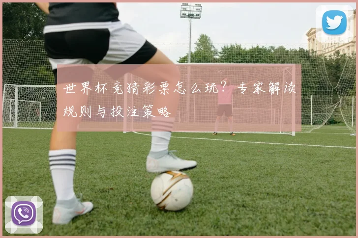 世界杯竞猜彩票怎么玩?专家解读规则与投注策略